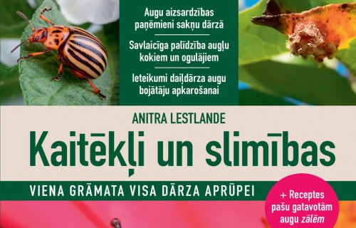 Anitras Lestlandes dārzkopības grāmata “Kaitēkļi un slimības”