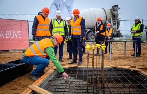 Iemūrēta kapsula Mežvidu kokaudzētavas stādu kompleksā