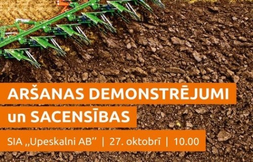 Jau šonedēļ – ARŠANAS SACENSĪBAS!