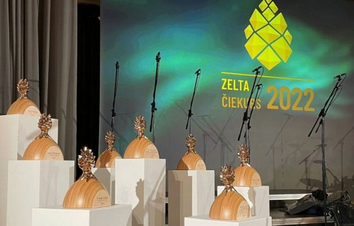 Apbalvoti Meža nozares gada balvas “Zelta čiekurs 2022” laureāti