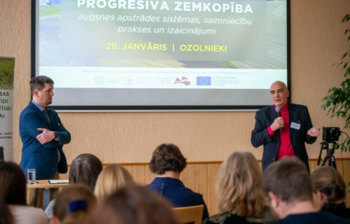 Noslēdzies projekts par progresīvām zemkopības sistēmām