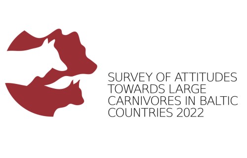 Aicinājums piedalīties pētījumā “Aptauja par sabiedrības attieksmi pret lielajiem plēsējiem Baltijas valstīs”!
