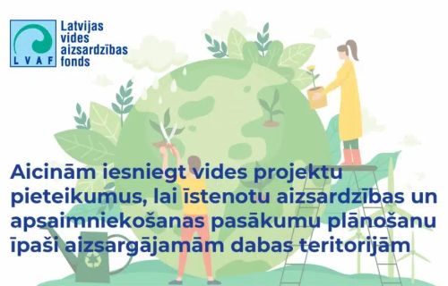 Konkursā aicina iesniegt projektu pieteikumus!