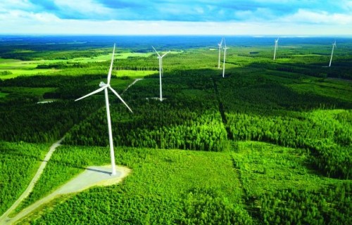 LVM izziņo 2023. gada izsolē pieejamās teritorijas vēja parku attīstībai valsts meža zemēs