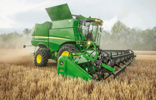 John Deere S770 rotora kombains