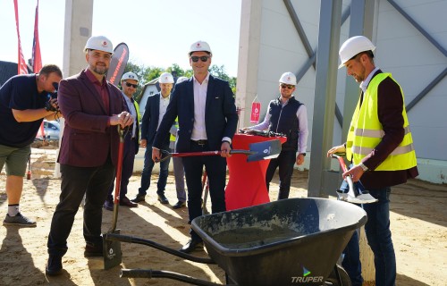 SIA "Dotnuva Baltic", ir uzsākusi jauna lauksaimniecības tirdzniecības un servisa centra būvniecību Jēkabpilī