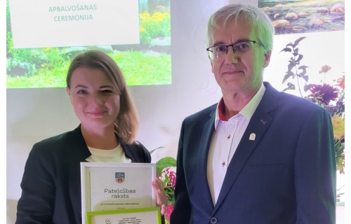 Sumināti sakoptāko sētu saimnieki Limbažu novadā
