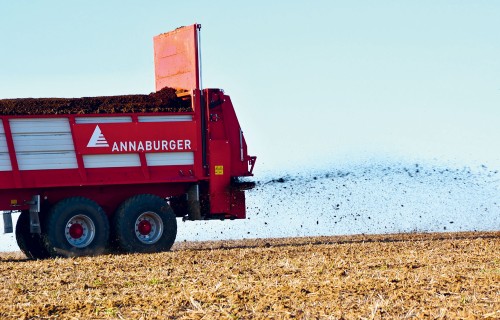 Annaburger universālais organisko mēslu izkliedētājs un ne tikai