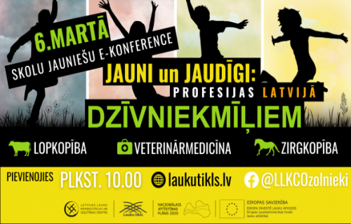 Konference "Jauni un jaudīgi: profesijas Latvijā dzīvniekmīļiem"