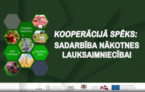 Konference “Kooperācijā spēks: Sadarbība nākotnes lauksaimniecībai”