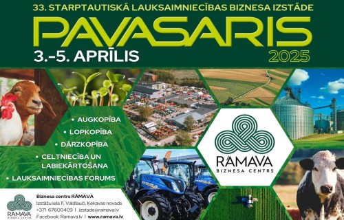 Daudzpusīgi risinājumi un plašs piedāvājums – izstāde “PAVASARIS 2025”