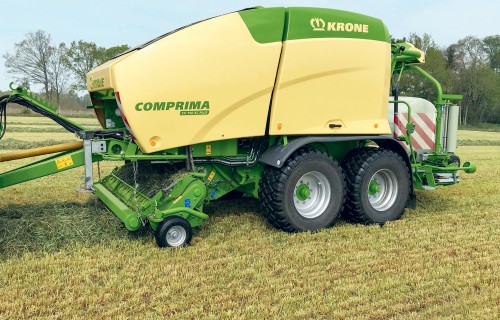 KRONE Comprima Plus: augstas veiktspējas prese profesionālai saimniecībai