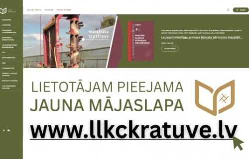 Jauns rīks mācībām – LLKC Krātuve