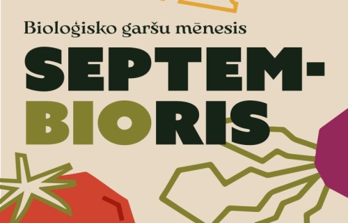 Klāt SeptemBIOris – bioloģiskās pārtikas mēnesis