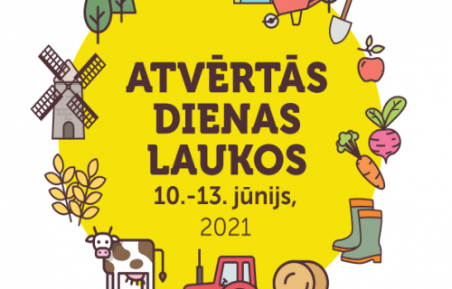 "Atvērtās dienas laukos" notiek 10.-13. jūnijā!