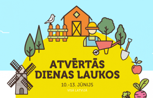 Šodien sākas "Atvērtās dienas laukos"!